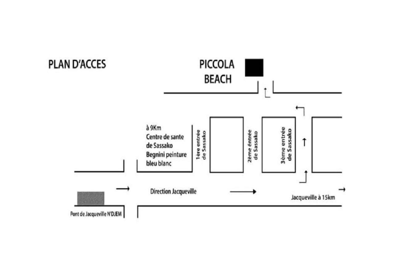 Piccola Beach Sassako Begniny Exteriér fotografie